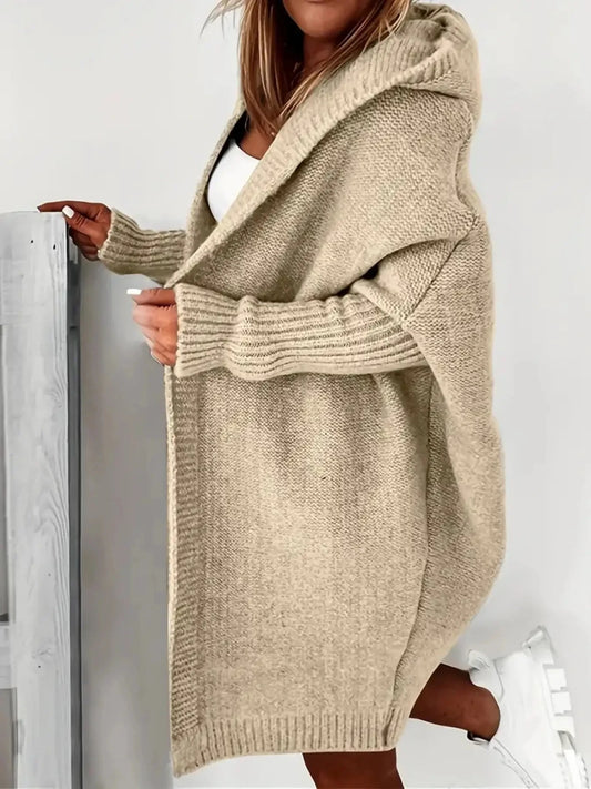 CLARA | Cardigan Long Confortable et Élégant